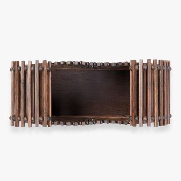 NWOT Cult Gaia Cupola Mini Teak Tote - Picture 4 of 6